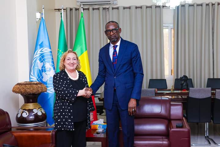 Mali : Le Chef de la diplomatie malienne reçoit la Représentante spéciale de l'Union européenne pour le Sahel